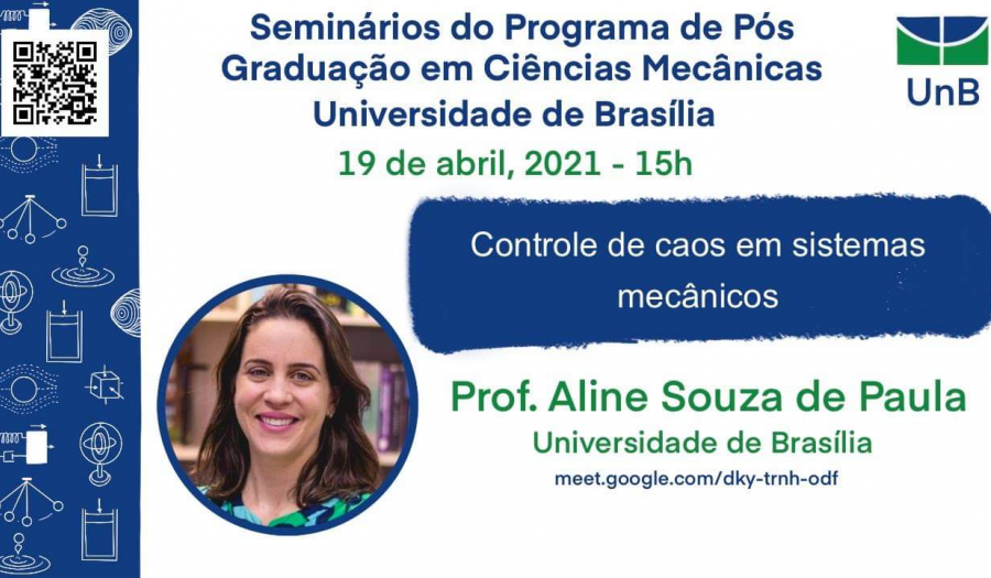 Controle de Caos em Sistemas Mecânicos - Profa . Aline Souza de Paula